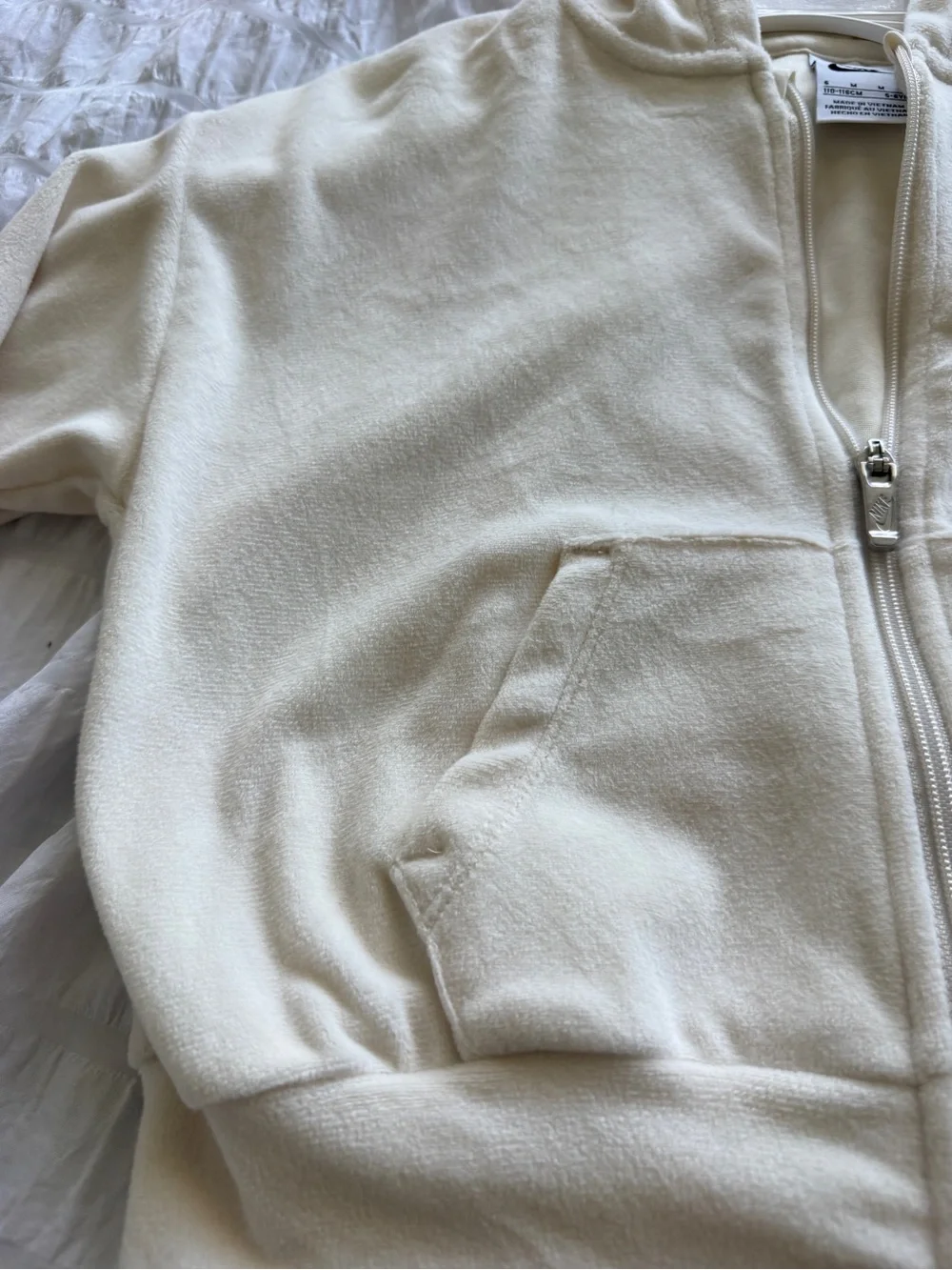 Nike kids zip up jacket and skirt set